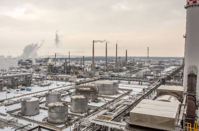 oil refinery boiler water treatment